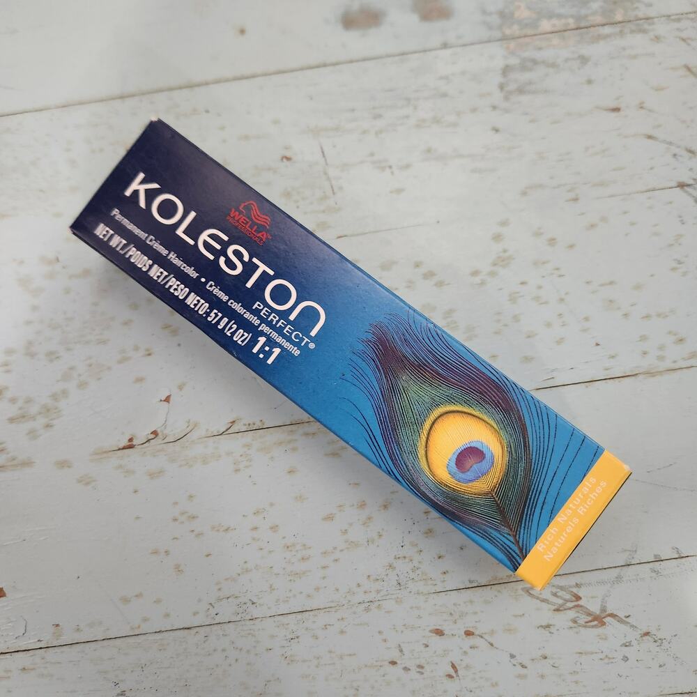 Wella Koleston Perfect 10/3 Lightest Blonde/Gold Permanent Creme Hair Color 2 oz
